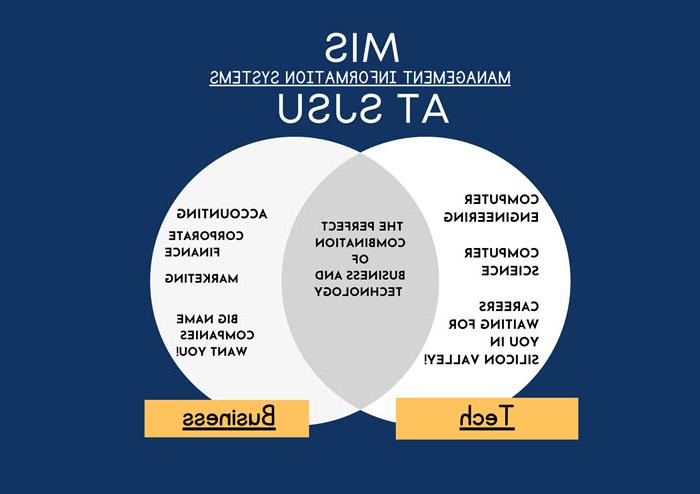 维恩图商业与技术的交集就是管理信息系统
