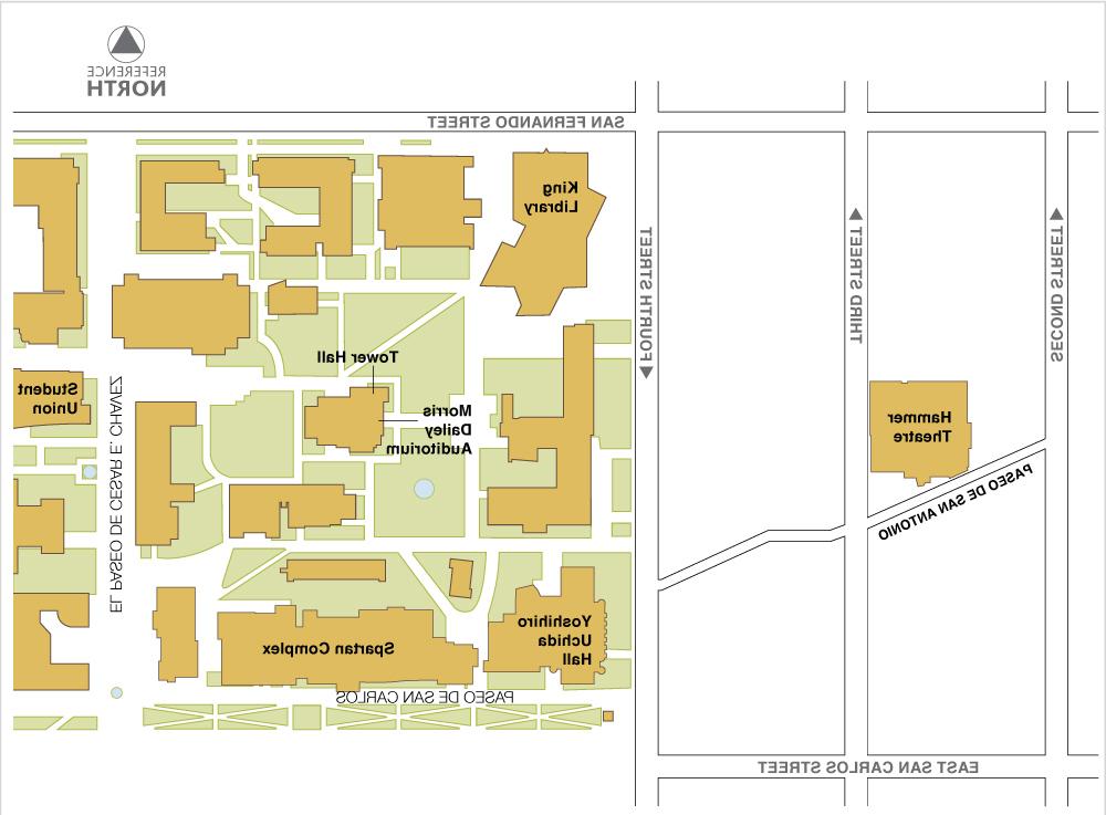 Hammer Theatre Map.